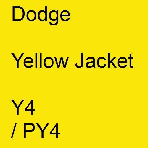 Dodge, Yellow Jacket, Y4 / PY4.